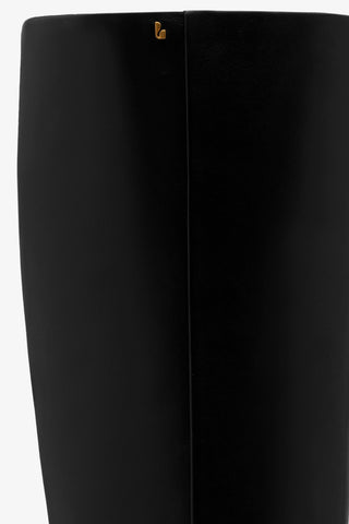 Bota Carine Couro Preto