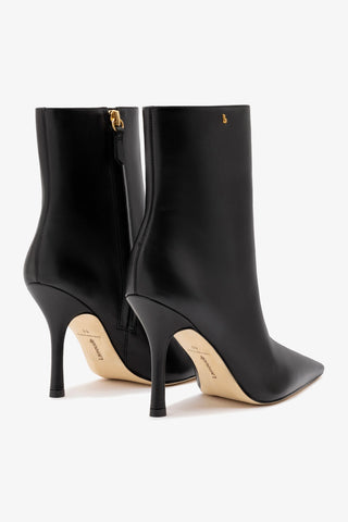 Bota Carine Mini Couro Preto