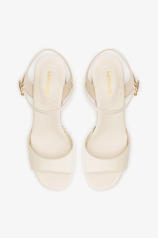 Sandália Willow Couro Off White Womens - Shoes - Sandals Larroudé