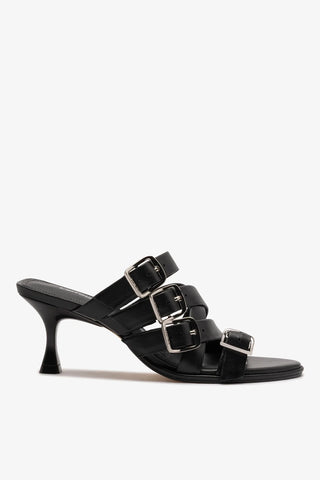 Mule Patti Couro Preto