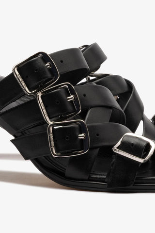 Mule Patti Couro Preto