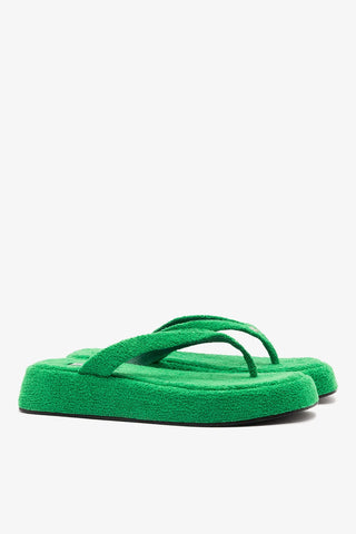 Sandália Roxy Verde Sandal Larroudé