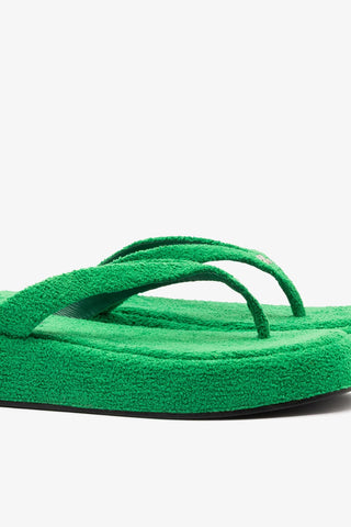 Sandália Roxy Verde Sandal Larroudé