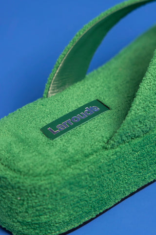 Sandália Roxy Verde Sandal Larroudé