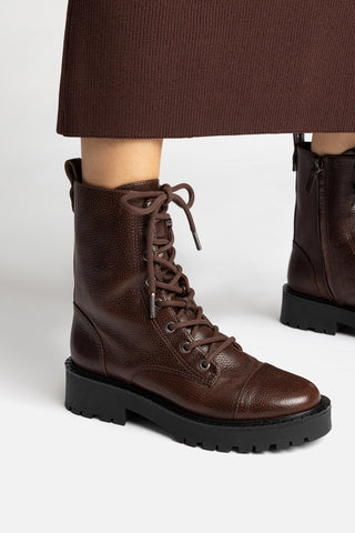 Bota Trinity Couro Marrom