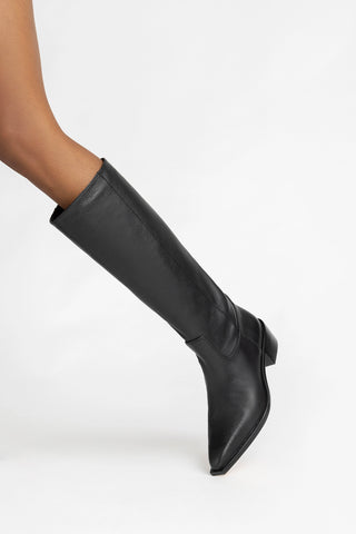 Bota Florencia Couro Preto