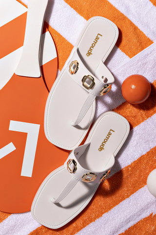 Milan S In White PVC