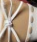 Slingback Jenny Couro Bege e Couro Verniz Branco