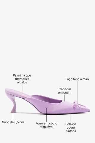 Larroudé by Nicolò B.: Mule Maria Cetim Lilás Larroudé x Nicolò Beretta